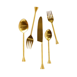 Ensemble de couverts en acier inoxydable de haute qualité avec finition miroir, compatible lave-vaisselle, pour mariage et usage domestique - Product Image 3