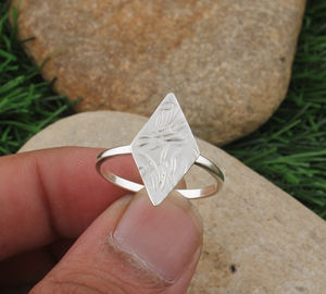 Bague de mariage classique en argent sterling 925 avec sertissage clos pour femme, bande personnalisée, bijoux fins de haute qualité - Product Image 2