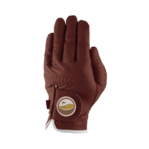 Gants de golf professionnels avec logo de marque, en cuir de kangourou texturé doux, étiquette latérale personnalisée, fermeture velcro sécurisée au poignet VN - Product Image 1