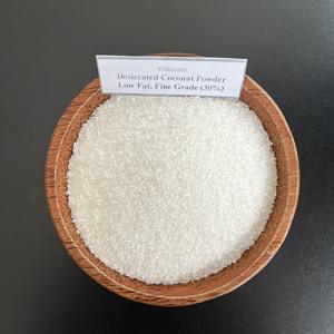 FAIBLE GRAISSE 25% 30% 35% 40% POUDRE DE NOIX DE COCO DESSICQUÉE, QUALITÉ FINE (Mme Emily + 84964660879) - Product Image 6