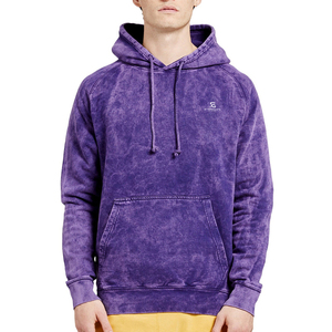 Vintage Acid Wash Zip Up Hoodie Heavyweight Cotton Oversized Streetwear <b>Men</b> Retro Casual Autumn <b>Thermal</b> Apparel - Product Image 1