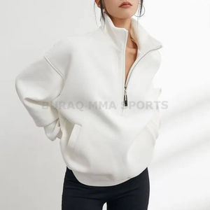 เสื้อสเวตเตอร์ไหมพรมมีฮู้ดสำหรับผู้หญิง ทรงหลวม สวมใส่สบาย เหมาะสำหรับฤดูหนาว มีสีให้เลือกตามสั่ง - Product Image 5