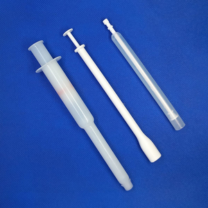 White <b>Plastic</b> Vaginal Applicator for Cream Ointment Cosmetic Use - Product Image 3