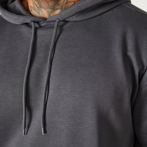Sudaderas de Algodón Grueso de Alta Calidad con Logotipo Personalizado para Hombre, Sudaderas Holgadas de Estilo Urbano para Hombre - Product Image 5