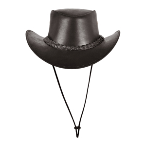 Top Selling Australian <b>Western</b> Style Genuine Leather Cowboy <b>Hat</b> Custom Colors & Branding Leather Riding & Outdoor <b>Hat</b> Wholesale - Product Image 6