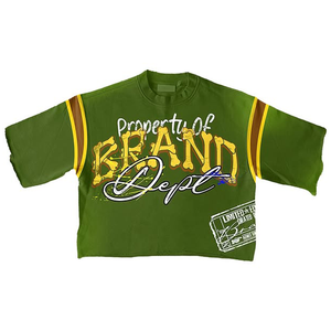 Fabricantes de Ropa, Camisetas Gráficas Extra Grandes de Alta Calidad, 250 g/m², 100% Algodón Francés, Corte Crudo, Tejido de Punto Estampado - Product Image 5