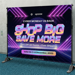 Pancarta Impresa de PVC No Tejido Resistente, Cartel Publicitario para Exteriores, Fábrica de Impresión UV en Vietnam - Product Image 5