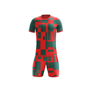 Derniers modèles de maillots de football de qualité supérieure, couleur unie, uniforme de football personnalisé - Product Image 3