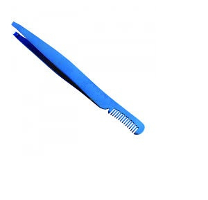 Pinzas Profesionales para Cejas con Punta Inclinada, Chapadas en Oro, Acabado Espejo de Alta Calidad, Logotipo Personalizado, Pinzas Royal Sostenibles - Product Image 2