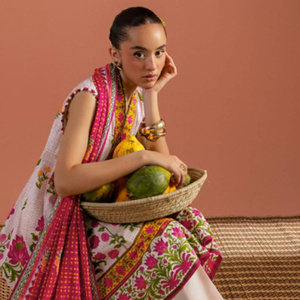 Colección de Ropa de Jardín Bagheecha de Gul Ahmed 2026 |   Conjuntos de 3 Piezas de Tela Estampada y Bordada |   Ropa de Mujer Paquistaní al por Mayor - Product Image 1