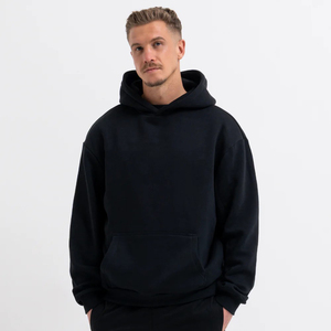 Sudadera con Capucha Unisex de Corte Regular, Tejido de Poliéster/Algodón, Antipilling, Impresión Personalizada, Resistente al Viento, Transpirable, Estilo Urbano, Manga Larga para Hombre - Product Image 1