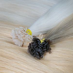 คุณภาพสูงสุด ผู้ขายผมที่ดีที่สุด ปลายแบน ต่อผมโดยสไตล์ผมเวียดนามเวอร์จิน 100% ตัวเลือกความยาวต่างๆ - Product Image 3