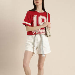 Camiseta de Mujer de Estilo Oversize, Nueva Colección 2026, Calidad Premium, Manga Corta, Informal, para Uso Diario - Product Image 6