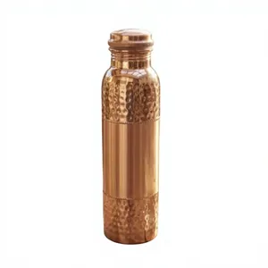 ชุดขวดทองแดงเคลือบสีดำพรีเมียม พร้อมแก้วลายตอก ชุดเครื่องดื่มทองแดง - Product Image 2