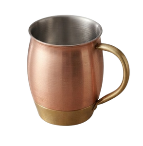 Mug en cuivre pur poli brillant personnalisé, fait main, durable, pour la cuisine, pour boire de l'eau, tasse Julep en métal - Product Image 5