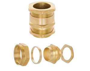 CW Durable 3-Point Tipo IP68 Prensaestopas de acero inoxidable y latón Construcción Prensaestopas de metal a prueba de agua - Product Image 4