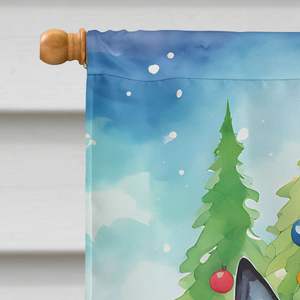 Boston Terrier Christmas Large Yard Banner Artwork Multicolor Polyester <b>House</b> <b>Sign</b> for Porch Sleeve Pole Decorative Wall <b>Hanging</b> - Product Image 3