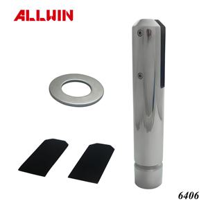 Abrazadera Moderna Cuadrada para Parabrisas, de Acero Inoxidable Dúplex, para Barandales de Escaleras y Pasamanos de Terrazas - Product Image 5