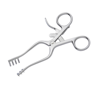 Rétracteurs coniques (3x4 à pointes émoussées/aiguisées) Rétracteur Beckman Weitlaner 16,5 cm en acier, manuel, classe II, usage hospitalier, prix abordable - Product Image 4