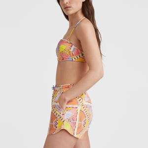 Shorts de plage taille haute pour femmes – Meilleur prix, en toile respirante, imprimés sur mesure, nouvelle collection, vente en gros - Product Image 3