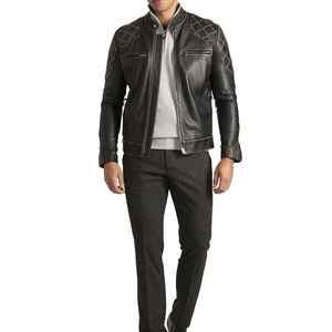 Chaqueta de Cuero Moderna y a la Moda 2026, Talla Adulto para Hombre, Diseño Sólido Disponible a un Precio Razonable - Product Image 5
