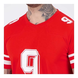 Camisetas de fútbol americano 2025, ropa deportiva de poliéster hecha a medida, camisetas de fútbol americano al por mayor, OEM personalizado - Product Image 5