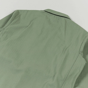 Custom <b>Canvas</b> Cotton Workwear <b>Jacket</b> with Front Patch Pockets Waterproof & Breathable Eco-friendly High Street Style for <b>Men</b> - Product Image 3