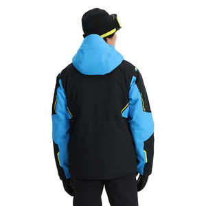 Nouvelle arrivée, veste de ski à capuche pour homme personnalisée, haute qualité, imperméable, coupe-vent, coque rigide, grande taille, chauffante, respirante - Product Image 3