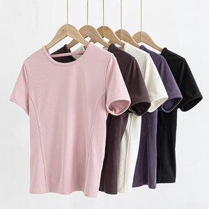 Womens Comfortable Short Sleeve O Neck Top Stylish Casual <b>Shirt</b> for Summer <b>Party</b> and Everyday Fashion - Product Image 2