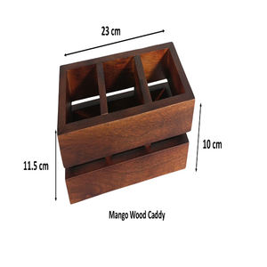 Caja de Herramientas de Madera Antigua, Contenedor de Almacenamiento Rústico para Mesa, Estilo Granja, Sostenible, con Asa, para el Día de San Valentín y Pascua - Product Image 3