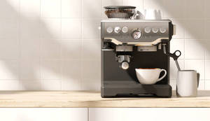 Machine à café expresso commerciale avec moulin intégré, cafetière automatique pour café et restaurant - Product Image 4