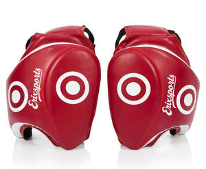 Protège-cuisses en cuir professionnel pour Muay Thai, haute élasticité, protection robuste, absorption des chocs, évacuation de l'humidité pour MMA et boxe - Product Image 3