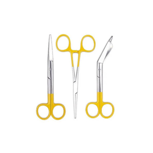 <b>Laparoscopic</b> Scissor Surgical <b>Instrument</b> Set Blue Handle Curved Dissector Training Ce Certified Class <b>Laparoscopic</b> Scissor - Product Image 3