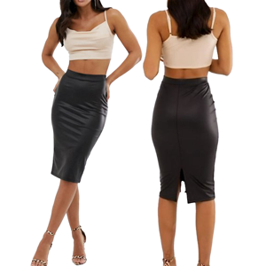 Jupe longue plissée taille haute fluide pour femme – Idéale pour l'été – Vente en gros - Product Image 5