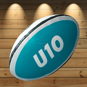 Match Rugby Ball Official Size 5 Competition Grade Custom Logo Tournament Ball <b>Machine</b> <b>Stitched</b> Grip Rugby Union Wholesale - Product Image 2