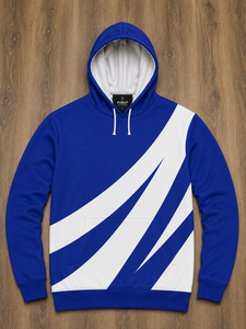 เสื้อฮู้ดซิปขนแกะ Y2K สำหรับฤดูหนาว น้ำหนัก 220 กรัม พิมพ์ลายสีสันแบบ Color Blocking ด้วยเทคนิค Silk Screen ขายส่ง - Product Image 3