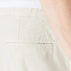 Shorts décontractés pour hommes à taille mi-haute, coupe droite, en tissu 100% coton, pour l'été, fournisseur direct d'usine, faible MOQ - Product Image 5