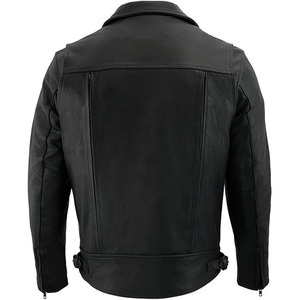 SAMROZ SPORTS Unisex Customized Color Buffalo Leather Cruiser Motorcycle Jacket Full Sleeve Ventilation Windproof Winter All - Product Image 2