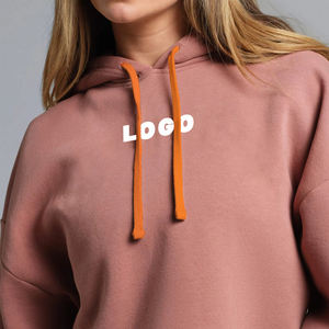 Sudadera con Capucha Corta para Hombre, Personalizada por el Fabricante, OEM, Forro Sólido, Bordada, Corte Regular, Gruesa, para Invierno - Product Image 2