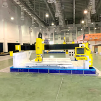 Máquina de Corte de Mármol CNC Automática de 4 Ejes para Procesar Losas de Mármol, Granito y Cuarzo
