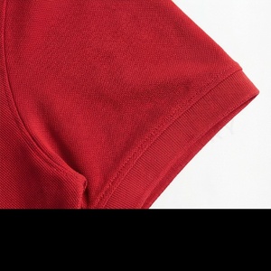Polo Rojo de Manga Corta con Cierre para Hombre, Tejido de Punto, Estilo Casual, Corte Regular - Product Image 6
