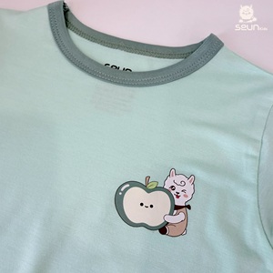 SeunKids Baby Boys Girls Long Sleeve Pajama Set Cotton Cartoon Print Breathable Spring Wear 2pcs - Product Image 4