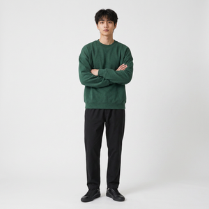 Sudadera de streetwear personalizada al por mayor con etiqueta privada y corte oversize para marcas de ropa estadounidenses - Product Image 5
