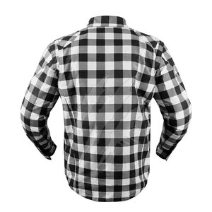 Camisa de Franela para Motocicleta de Alta Calidad con Cierre de Botones y Textura Suave para Actividades al Aire Libre - Product Image 3