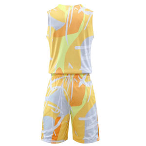 New Arrival Best Selling Reversible Basketball Uniform <b>Top</b> Trending Latest Design Reversible Basketball Uniform - Product Image 3