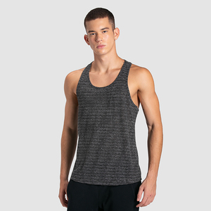 Men's Fitness <b>Vest</b> <b>Stringers</b> Gym Wear Tank Top Singlet Elastic Breathable and Quick-Drying 100% Cotton Sleeveless - Product Image 3