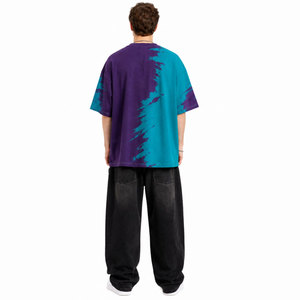 เสื้อยืดผู้ชายพิมพ์ลายโลโก้ DTG เสื้อยืดกราฟิกโอเวอร์ไซส์ - Product Image 5