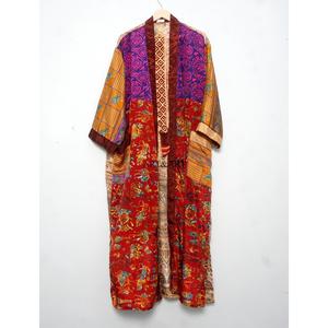 Nuevo Kimono de Seda Vintage para Mujer, Bata Personalizada para Damas de Honor, Camisón de Seda, Kimono Maxi para Playa - Product Image 2