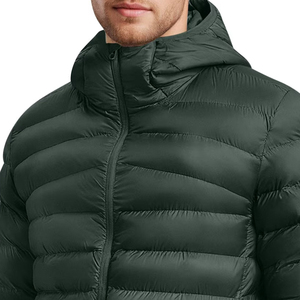 Wholesale Hooded Bubble Jacket <b>Men</b> <b>Winter</b> Custom <b>Warm</b> Eco-Friendly Padded <b>Coat</b> Windproof Casual Outdoor Fashion OEM ODM Front - Product Image 4