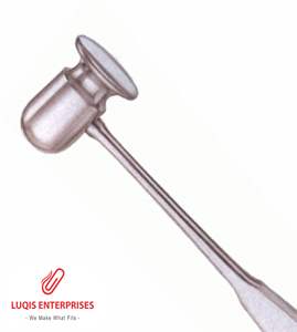 Abrasor de cartílago Dingman, instrumento quirúrgico ENT de acero inoxidable curvo, instrumento médico reutilizable y autoclavable - Product Image 2